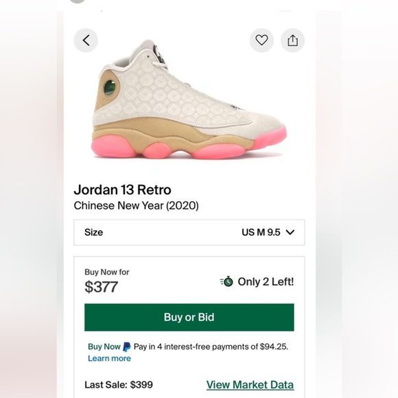 Jordan 13 Retro
Chinese New Year (2020) Size 9.5 - Picture 10 of 10